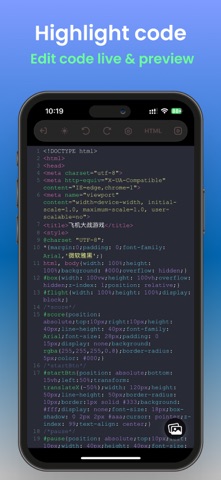 WebPen-HTML Editor & Preview Screenshot 2 of 6