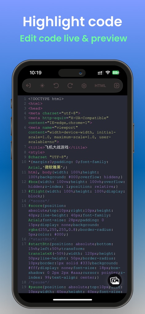 WebPen-HTML Editor & Preview - Utilities App | MWM