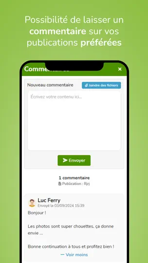 Capture d'écran de OnDonneDesNouvelles sur iPhone 5