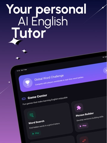 AI English Tutor Speak English