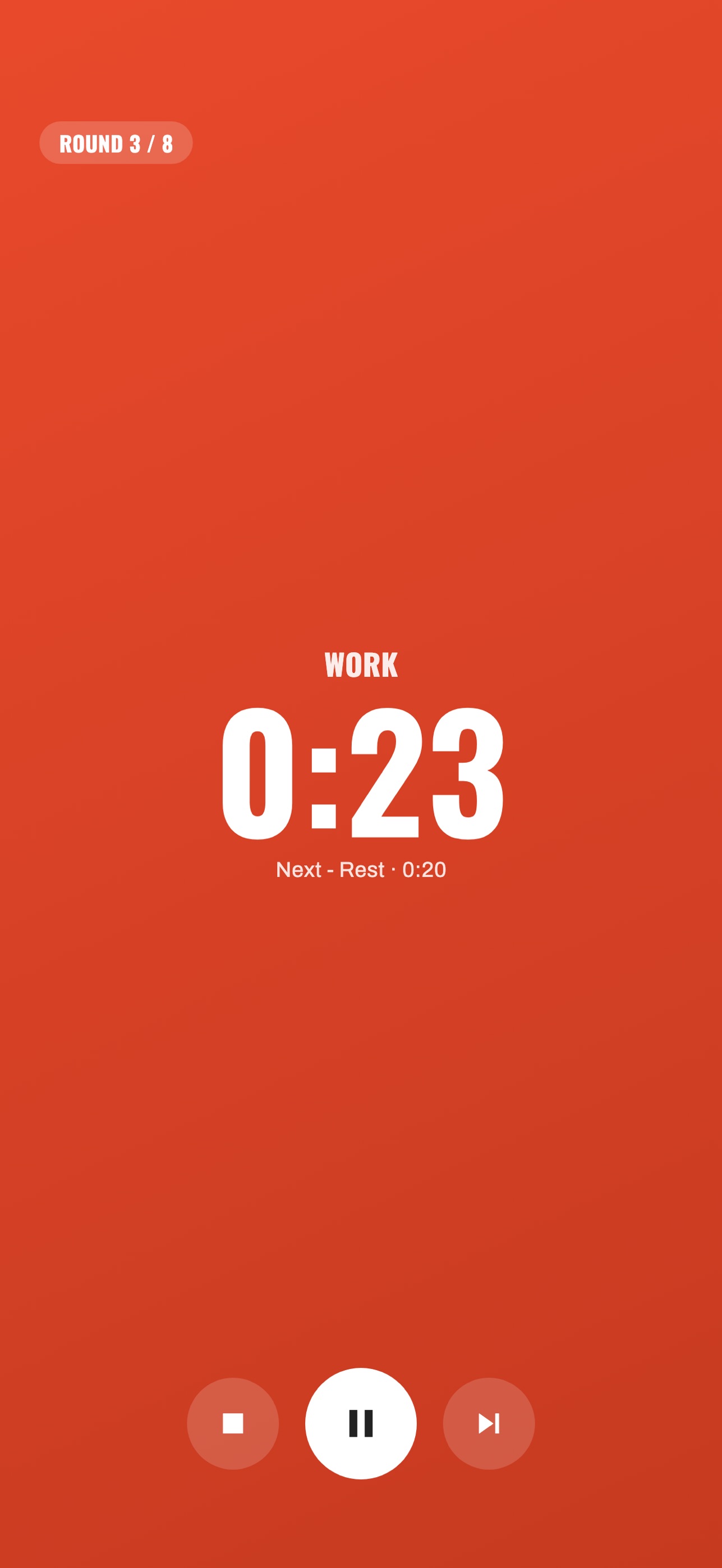 Screenshot 1 of Rounds: HIIT Timer