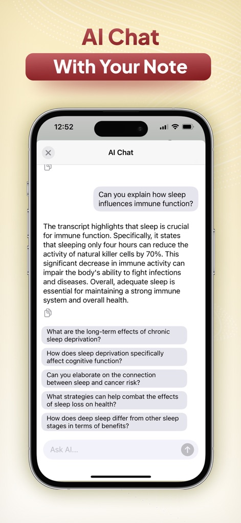 AI Note Taker - Smart Note - App de Educación | MWM