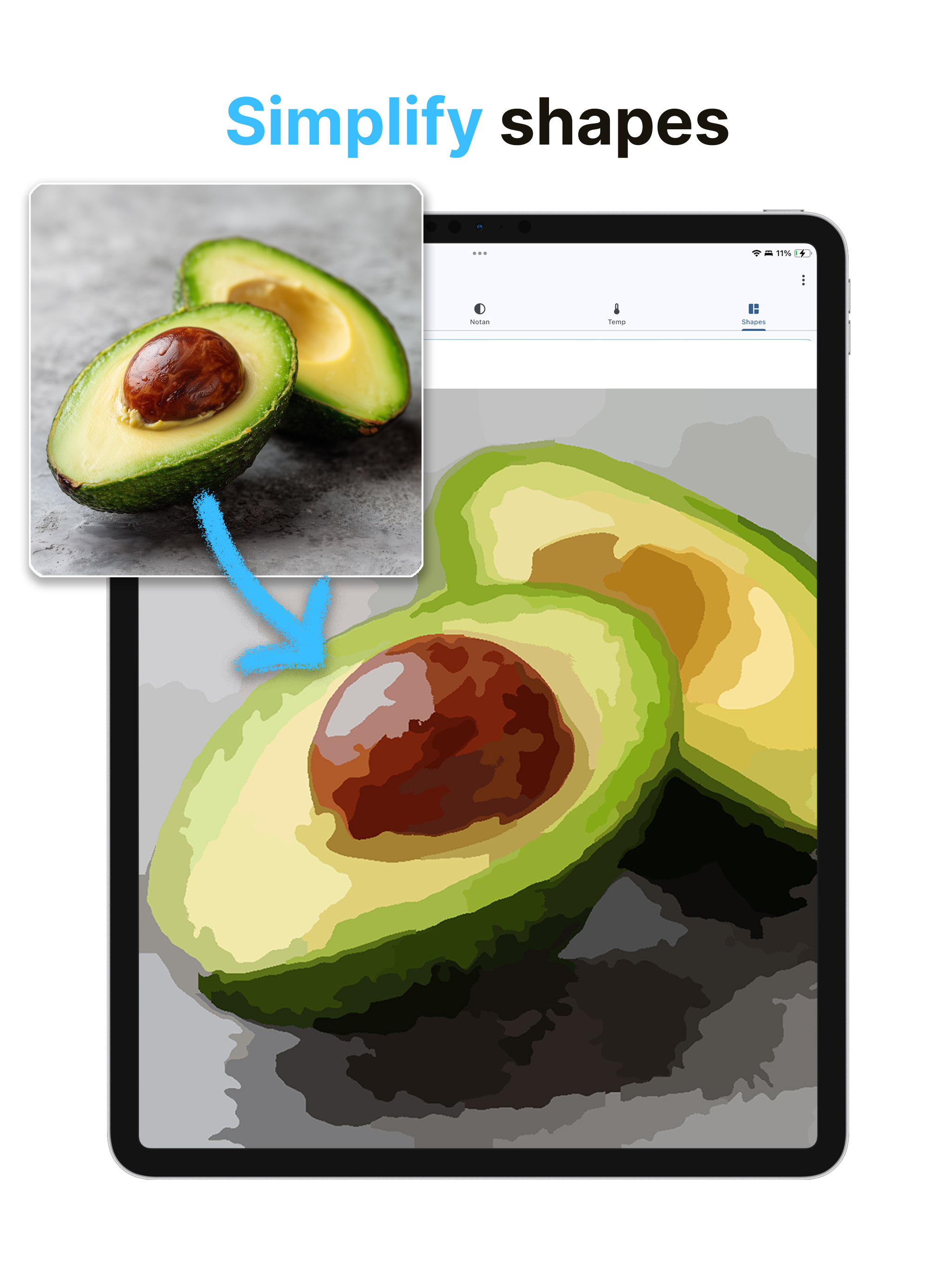 Color Study: Simplify Painting