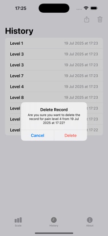 Algometer App Screenshot 9 of 10