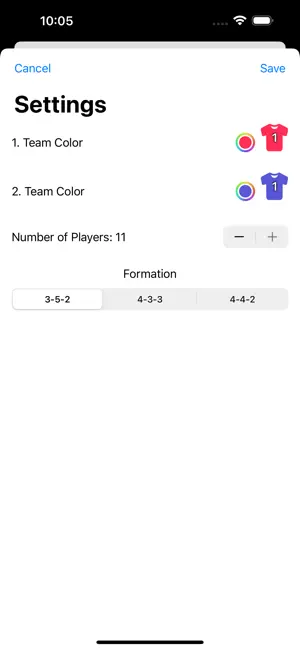 Simple Lineup screenshot 3