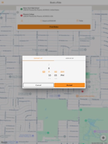 Valley Metro Connect iPad screenshot