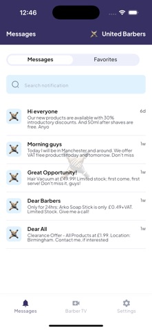 United Barbers screenshot