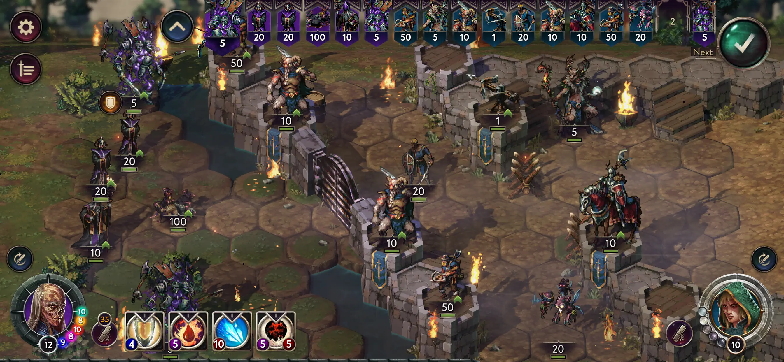 #6. Songs of Conquest Mobile (iOS) Por: Coffee Stain Publishing