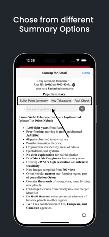 SumUp for Safari Screenshot 4 of 4