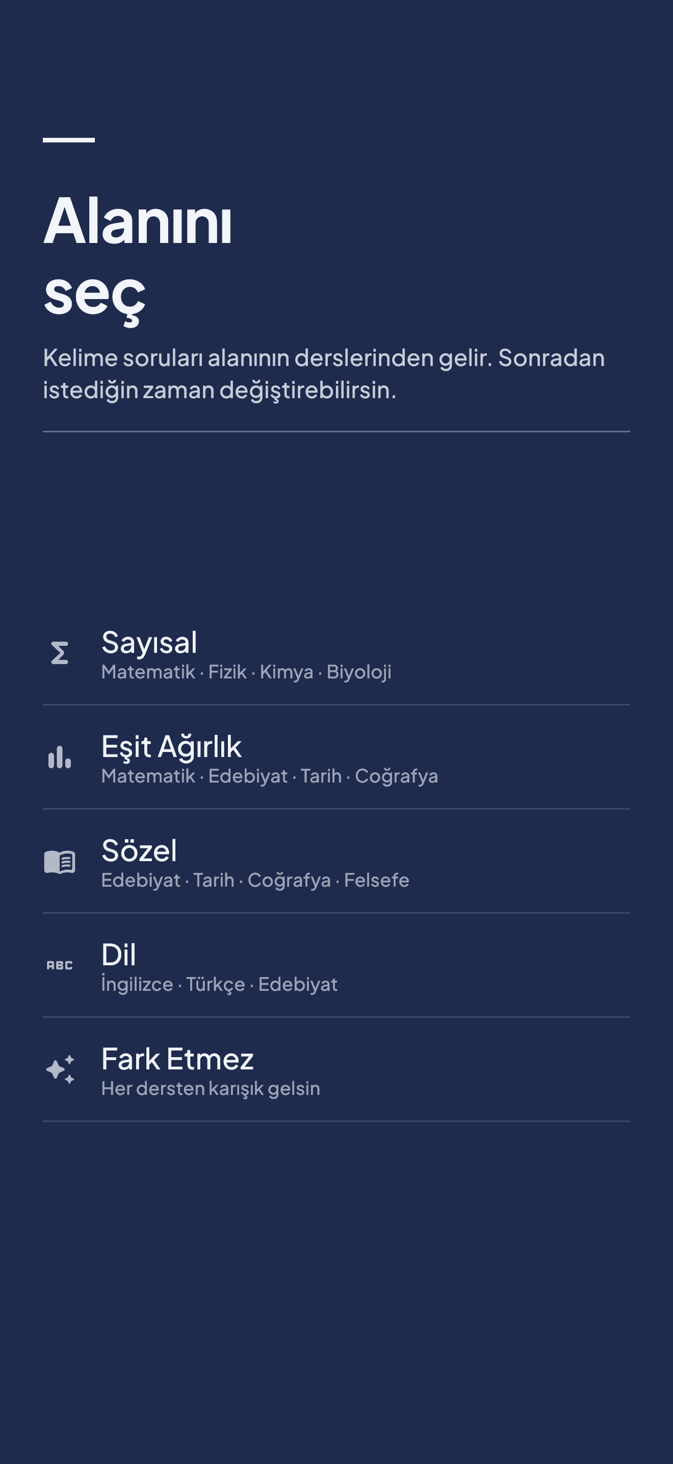 YKS: Sayaç & Kelime Oyunu screenshot 5