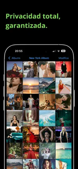 Captura de pantalla de Fotos Secretas Carpeta Segura en iPhone 2