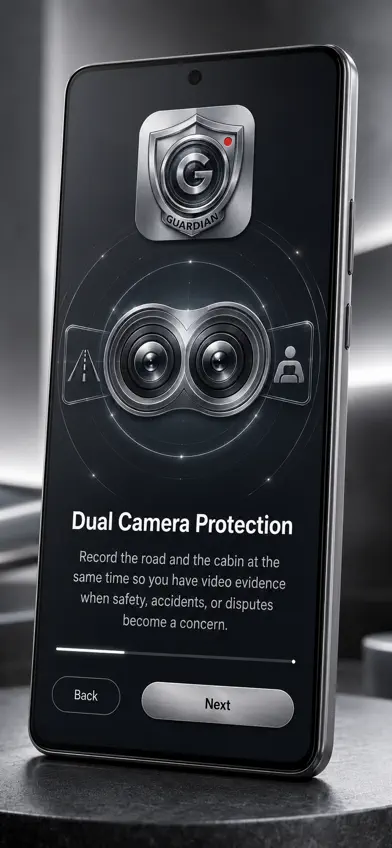 Guardian Dual Dash Cam Plus screenshot 2