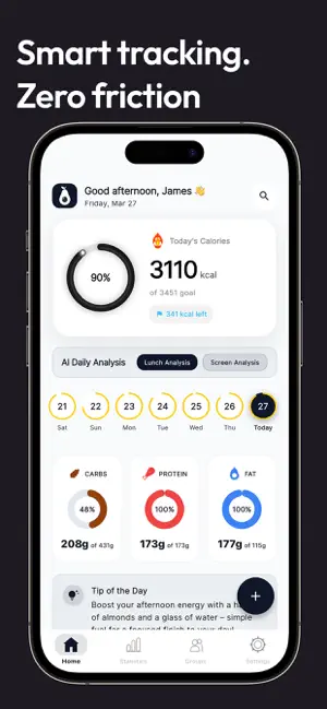 Calorie Tracker: Bolt Ai screenshot 1