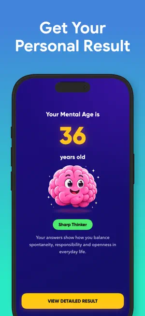Mental Age Test - Calculator screenshot 5