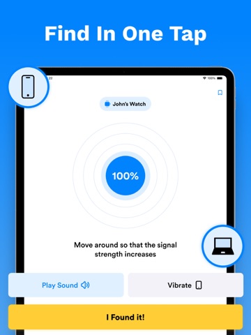 Device Finder: Find my Pods iPad screenshot