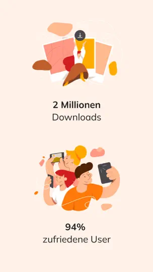 Screenshot von Celebrate: Teile Fotos & Video auf dem iPhone 7