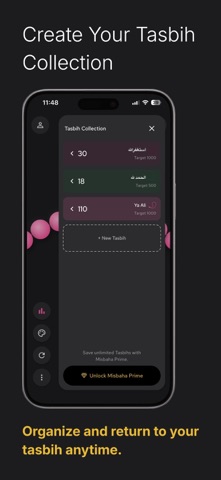Misbaha: Tasbih Counter iPhone screenshot