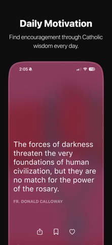 Saintly - Daily Quotes screenshot