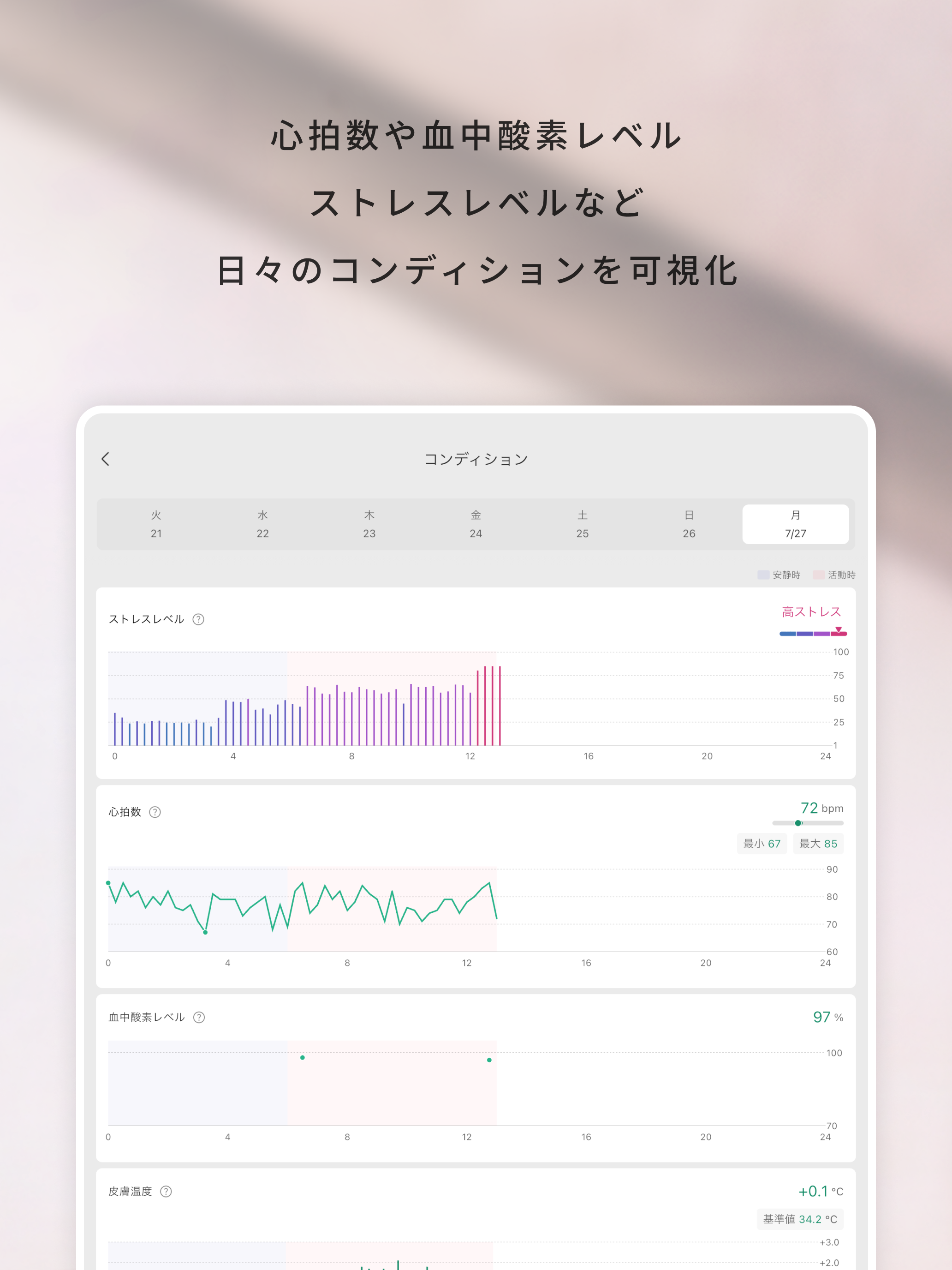 総合ヘルスケアアプリ　からだメイト screenshot 12