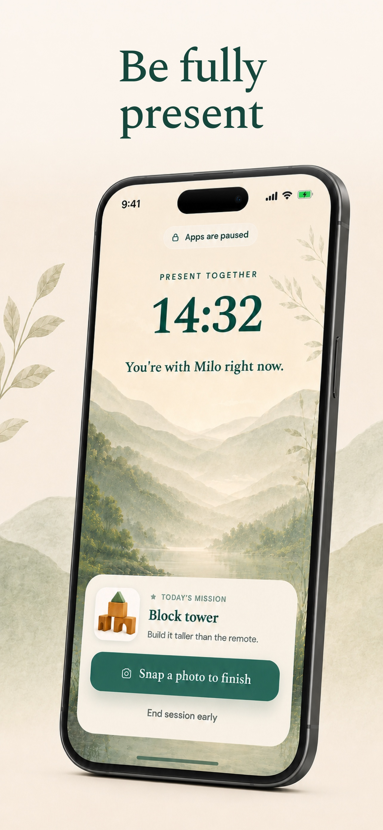 Tendle: Be Present, Block Apps screenshot 2
