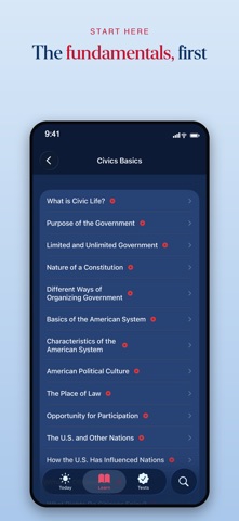 Civics: U.S. Citizenship screenshot