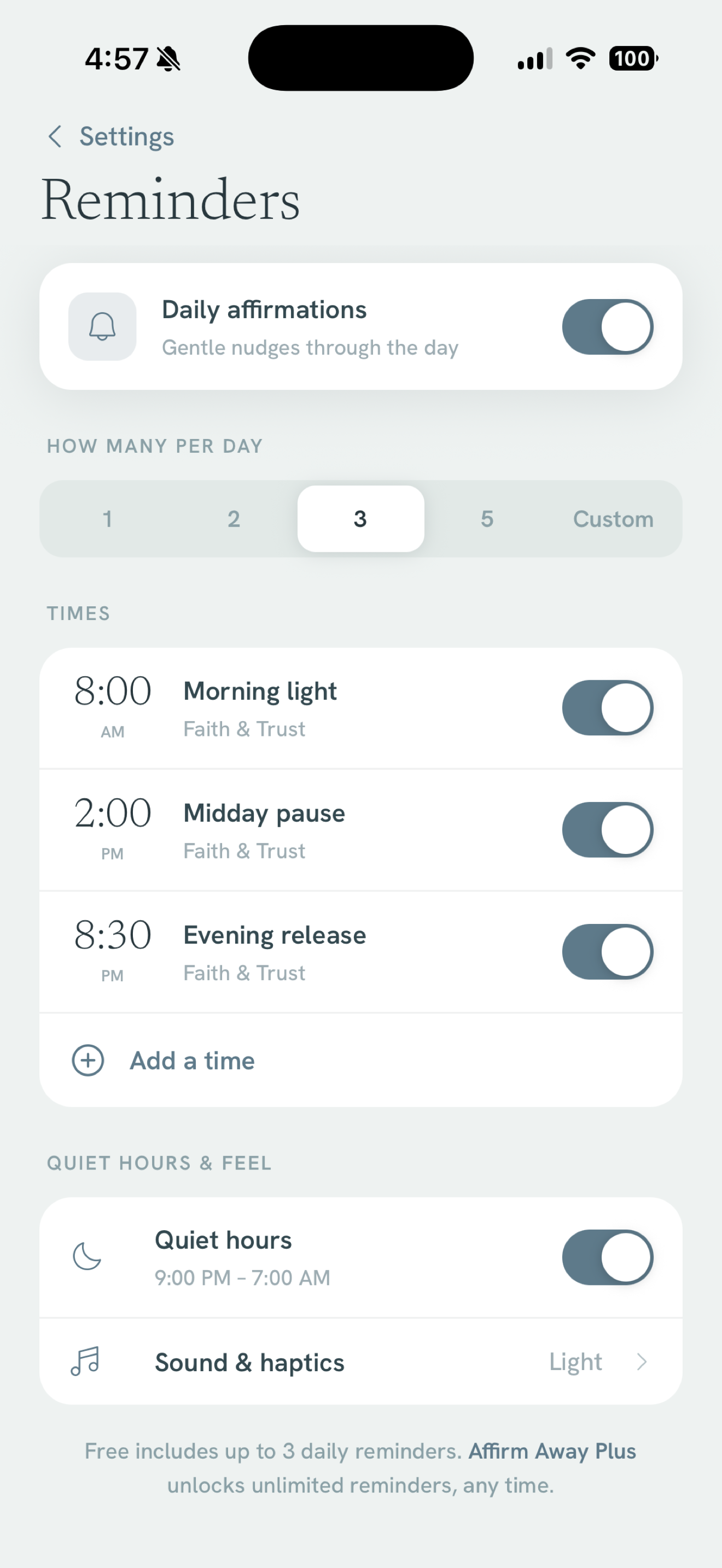 Affirm Away screenshot 7
