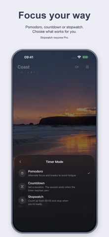 Focove: Scenes & Focus Timer Screenshot 4 of 5