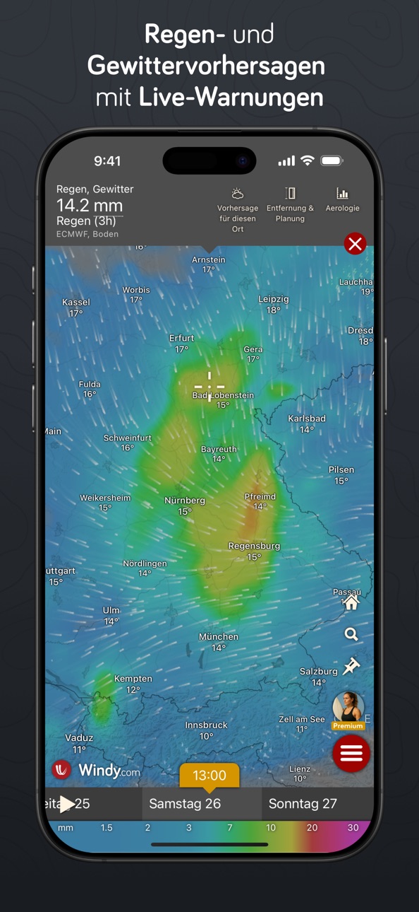 Windy.com iOS Mod IPA screenshot 5 - iOS app interface