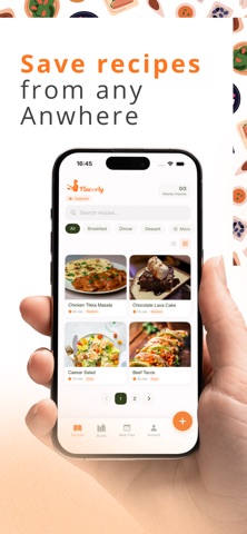 Flavorly - Save & Plan Recipes Screenshot 2 of 6