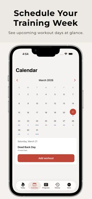 Old School Gym Logbook screenshot 4