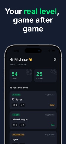 Soccer Tracker – Pitchrise screenshot