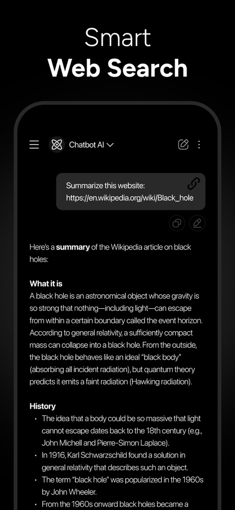 Chatbot AI Assistant - Genie - Búsqueda Web Inteligente