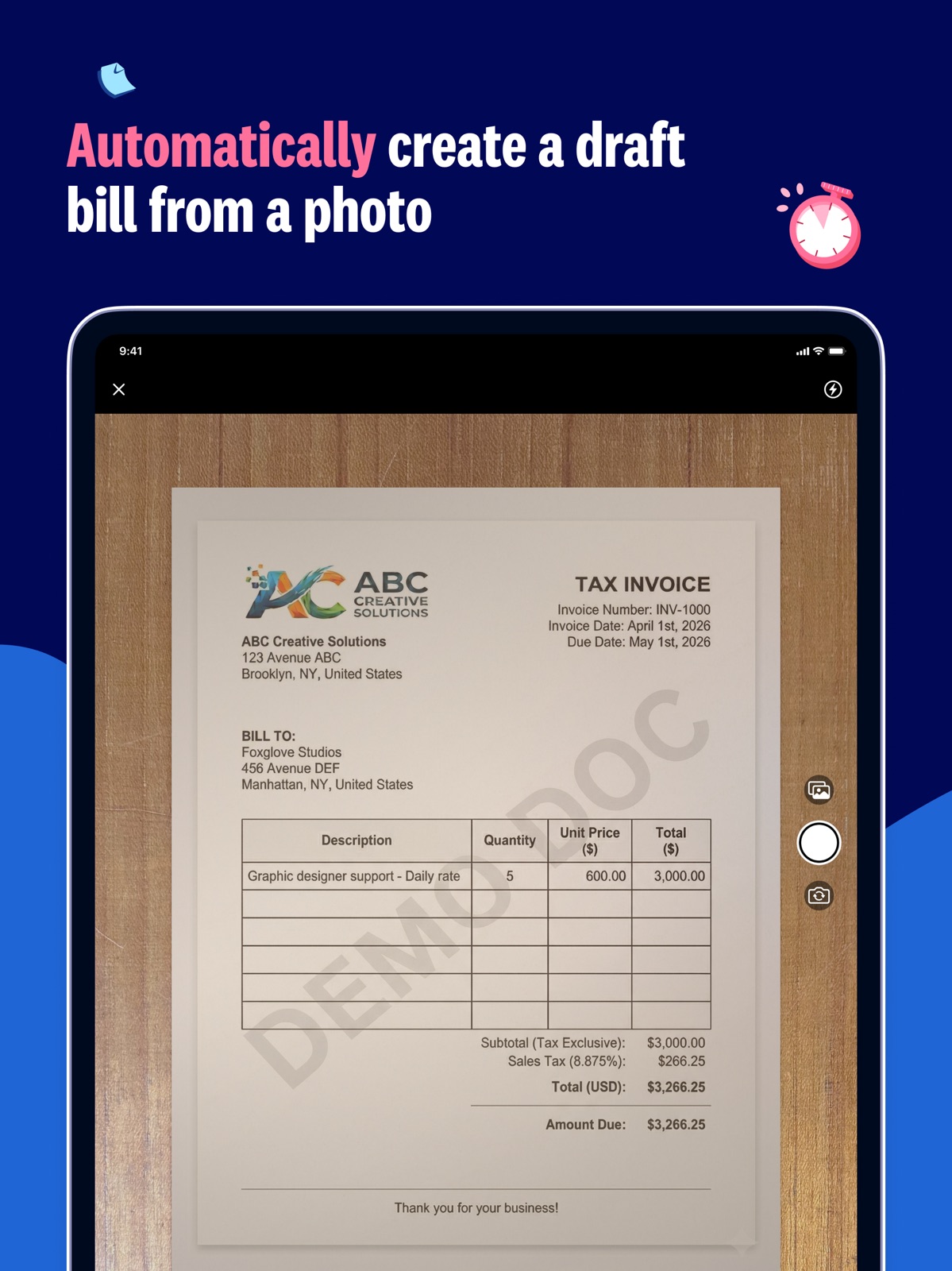 Xero Accounting for business ipad screenshot 3