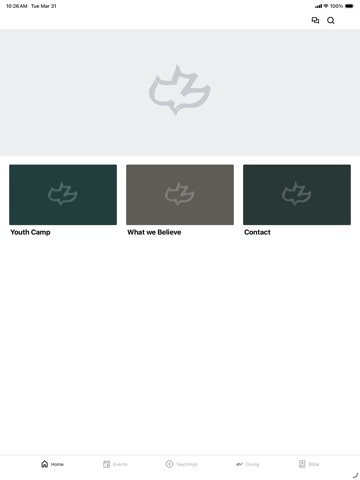 Calvary Chapel Riverbend iPad screenshot