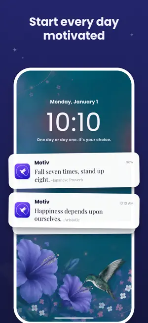Motiv: Motivational Quotes screenshot 1