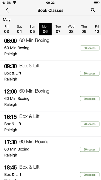 GRITCity Boxing + Fitness Screenshot