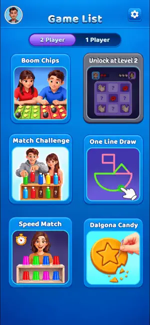 Boom Chip Challenge: 2 Player screenshot 1