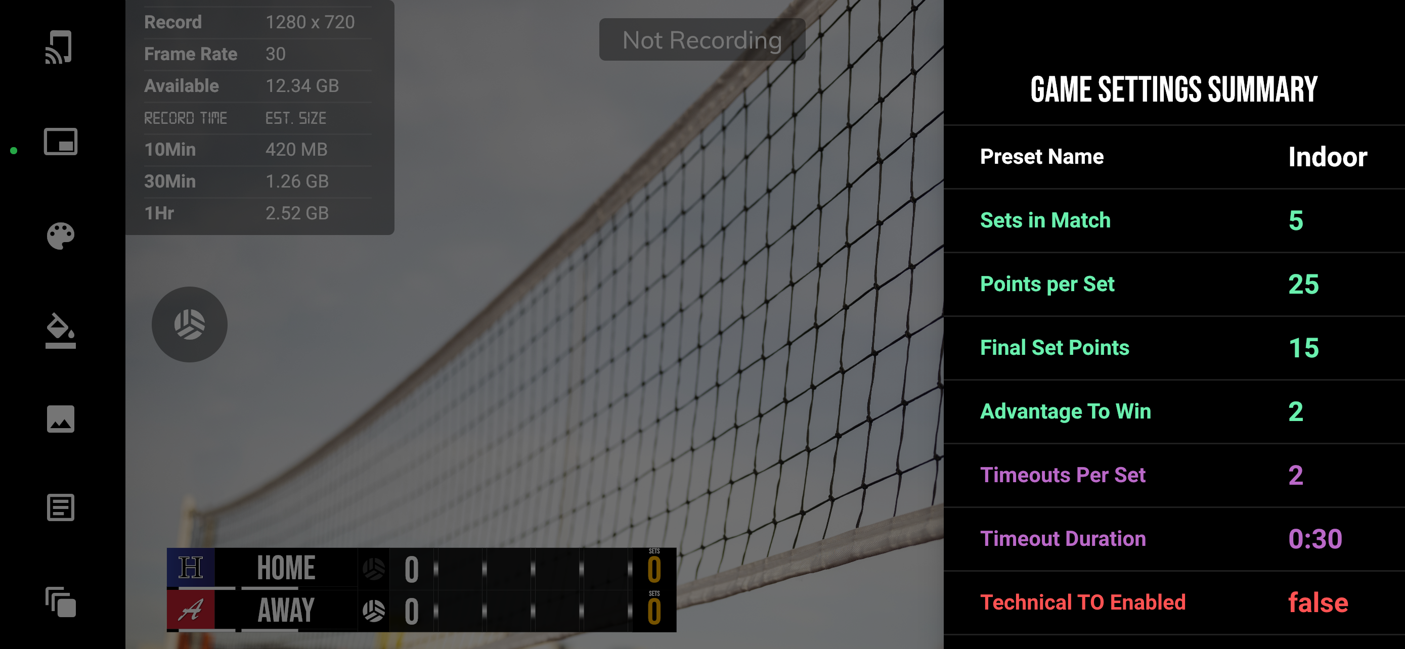 BT Volleyball Camera screenshot 9