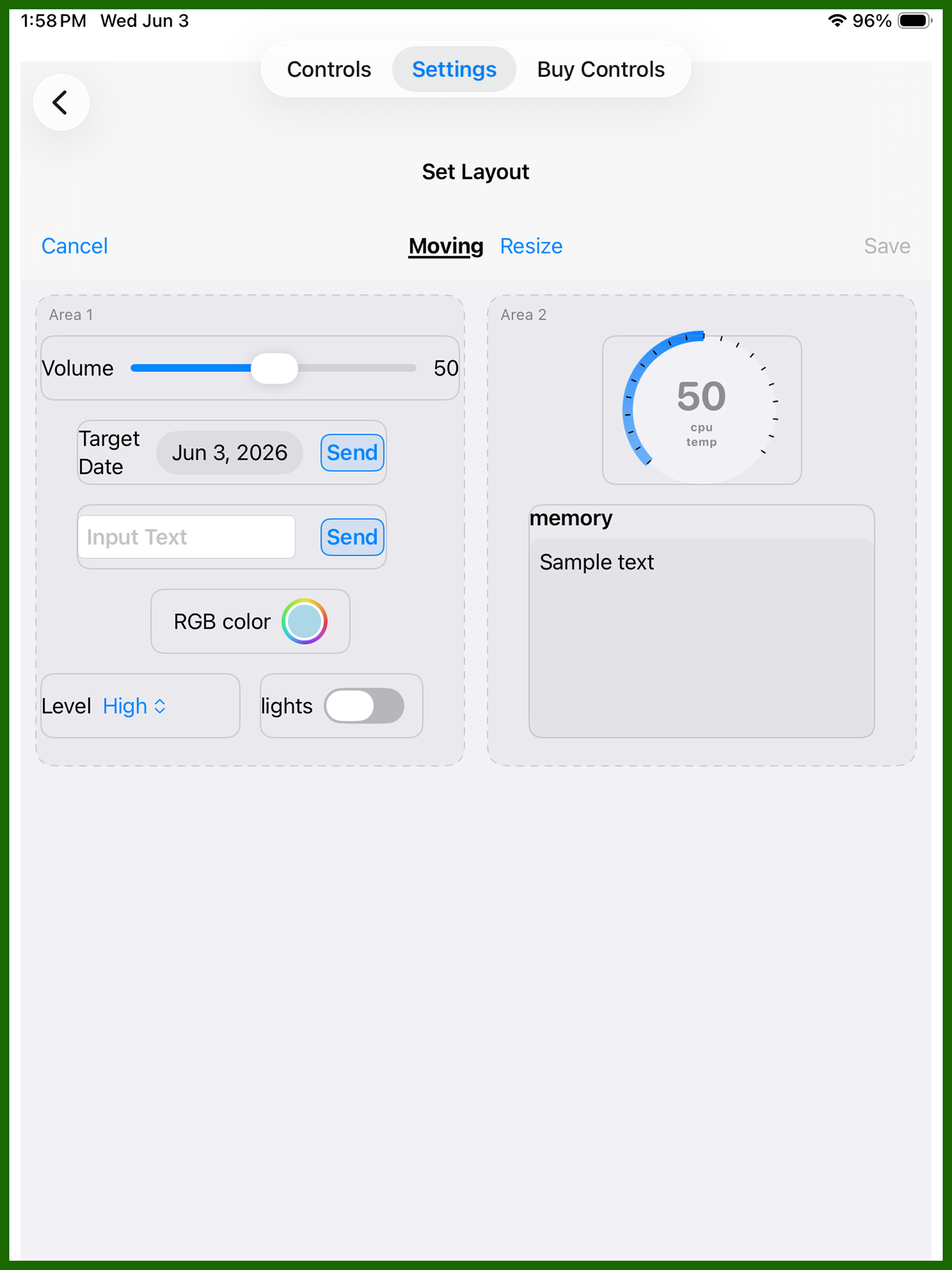 BleControlsPi screenshot 12