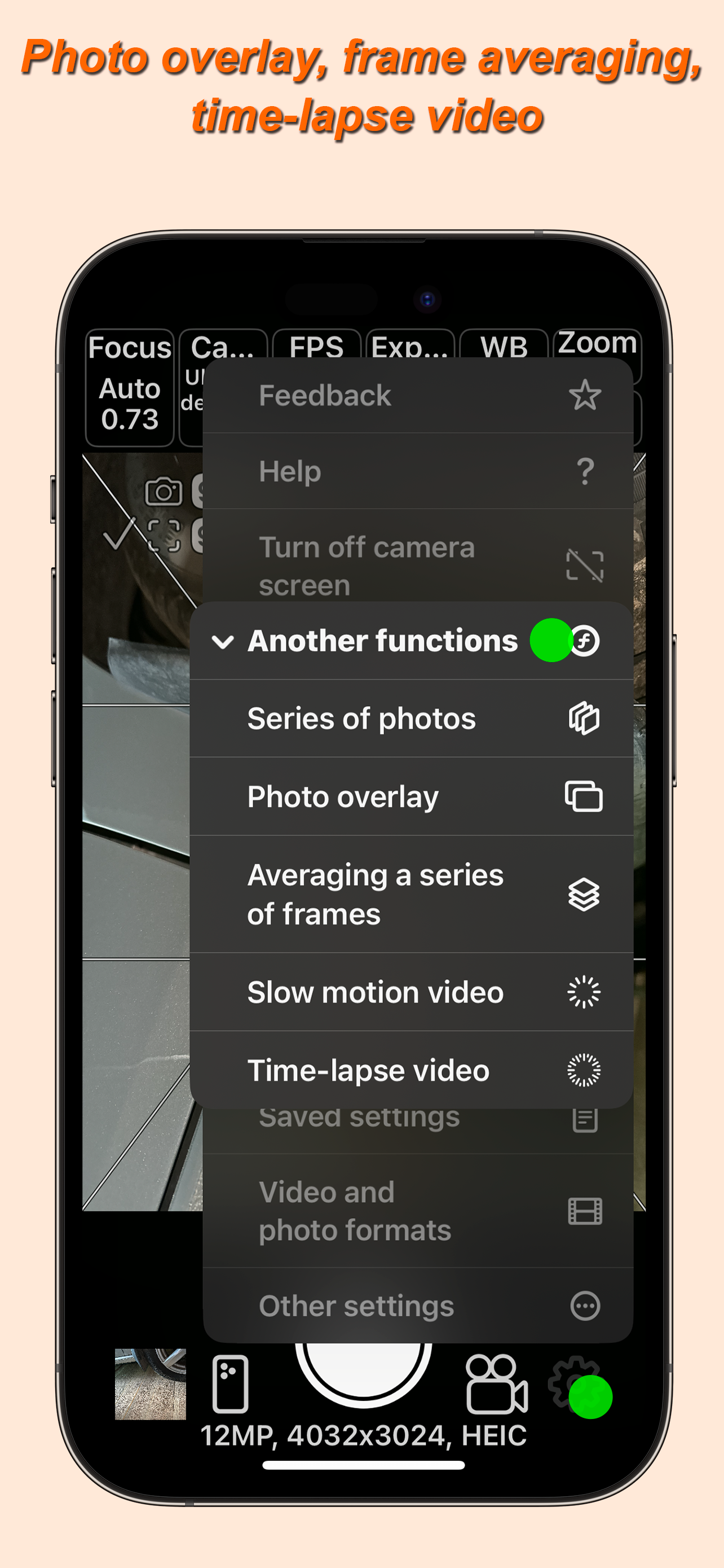 Remote Camera Control via Air screenshot 5