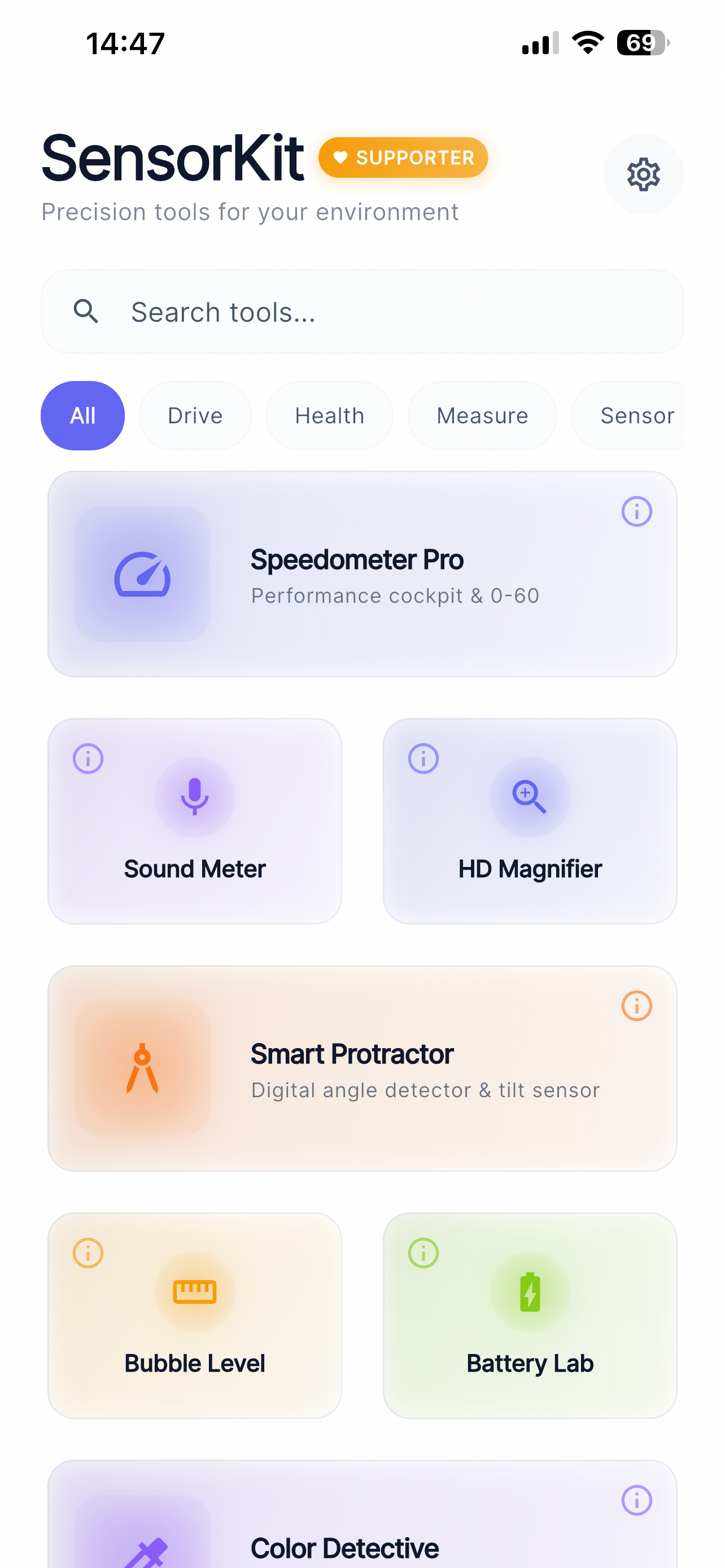 Sensor Toolkit – Smart Tools