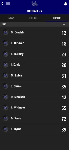 Western Alamance Warriors iPhone screenshot