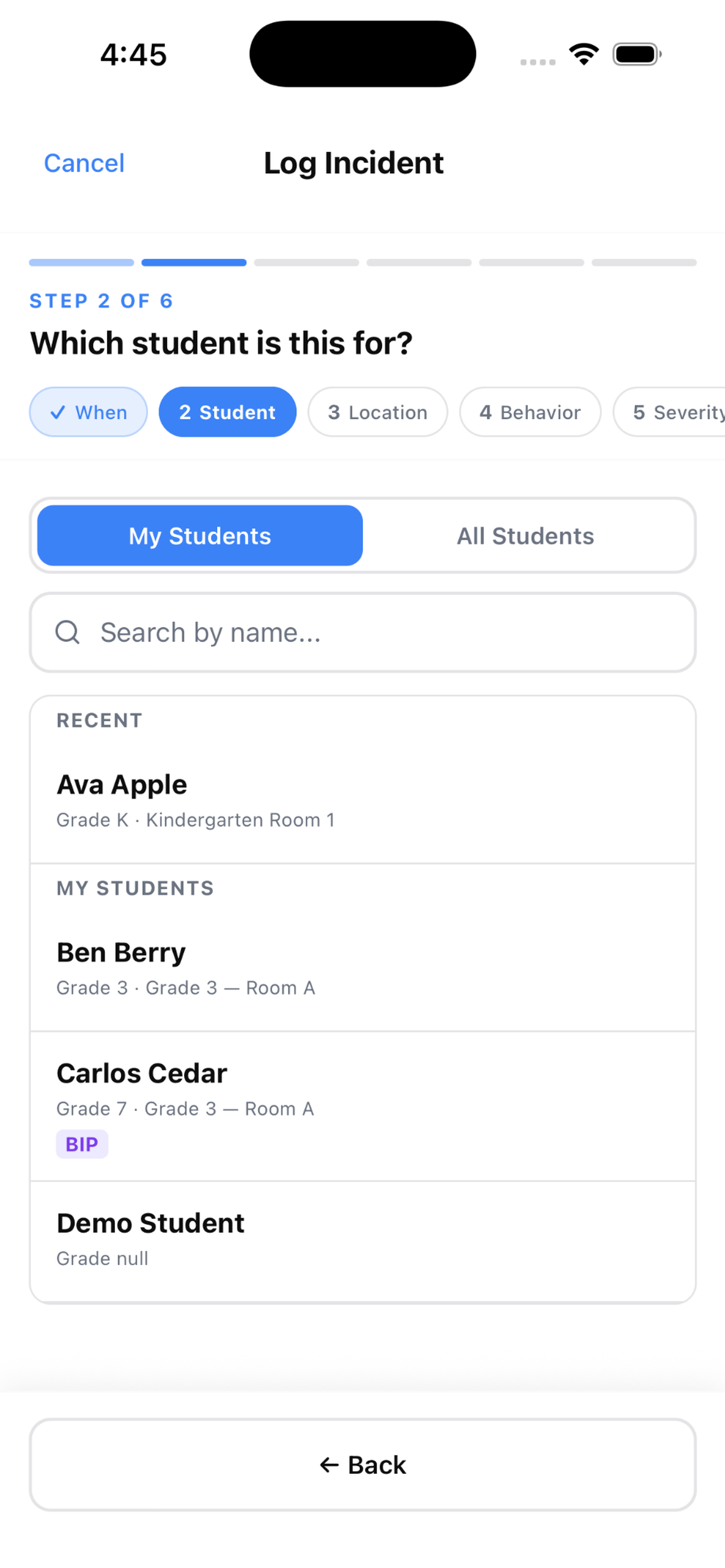 TrackEDU screenshot 4