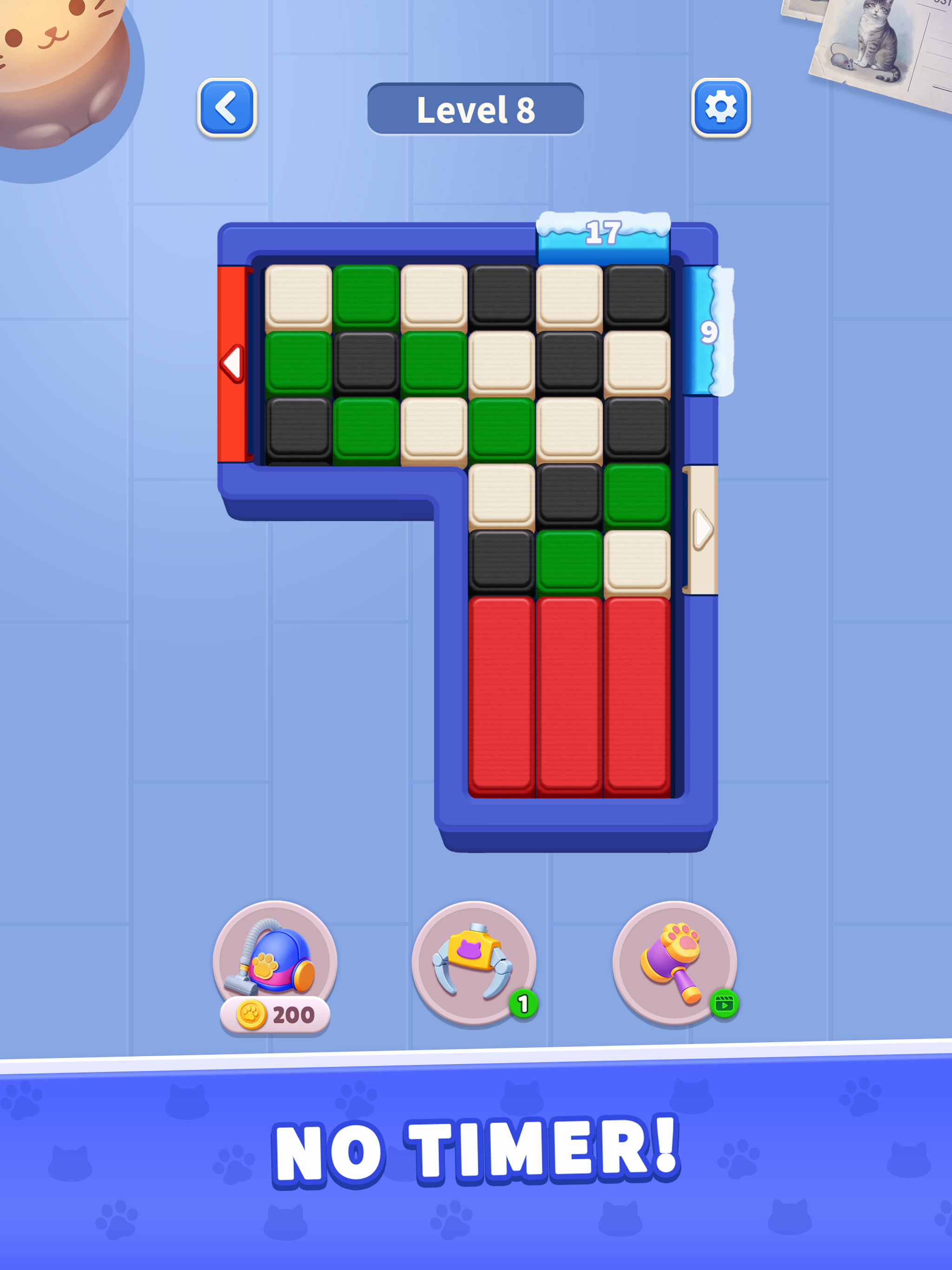 PawBlock! - Sort Color Puzzle screenshot 9