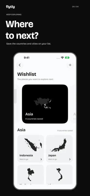 Flytly: Travel Map & Tracker screenshot 4 of 4