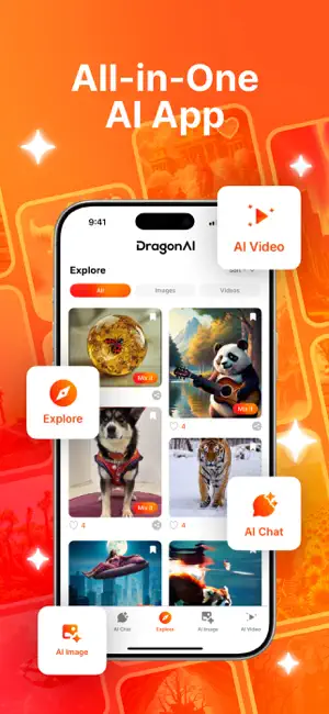DragonAI: AI Image & Video screenshot 1
