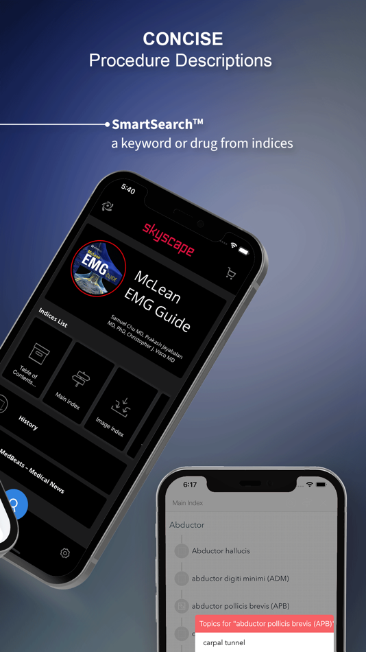 #2. McLean EMG Electrodiagnostic (iOS) 由: Skyscape Medpresso Inc