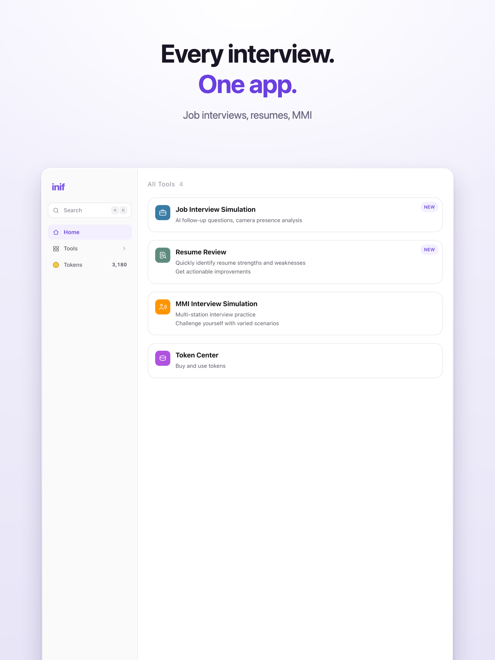 inif - AI Interview Coach screenshot 6
