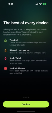 Desk Treadmill Tracker Screenshot 4 of 4