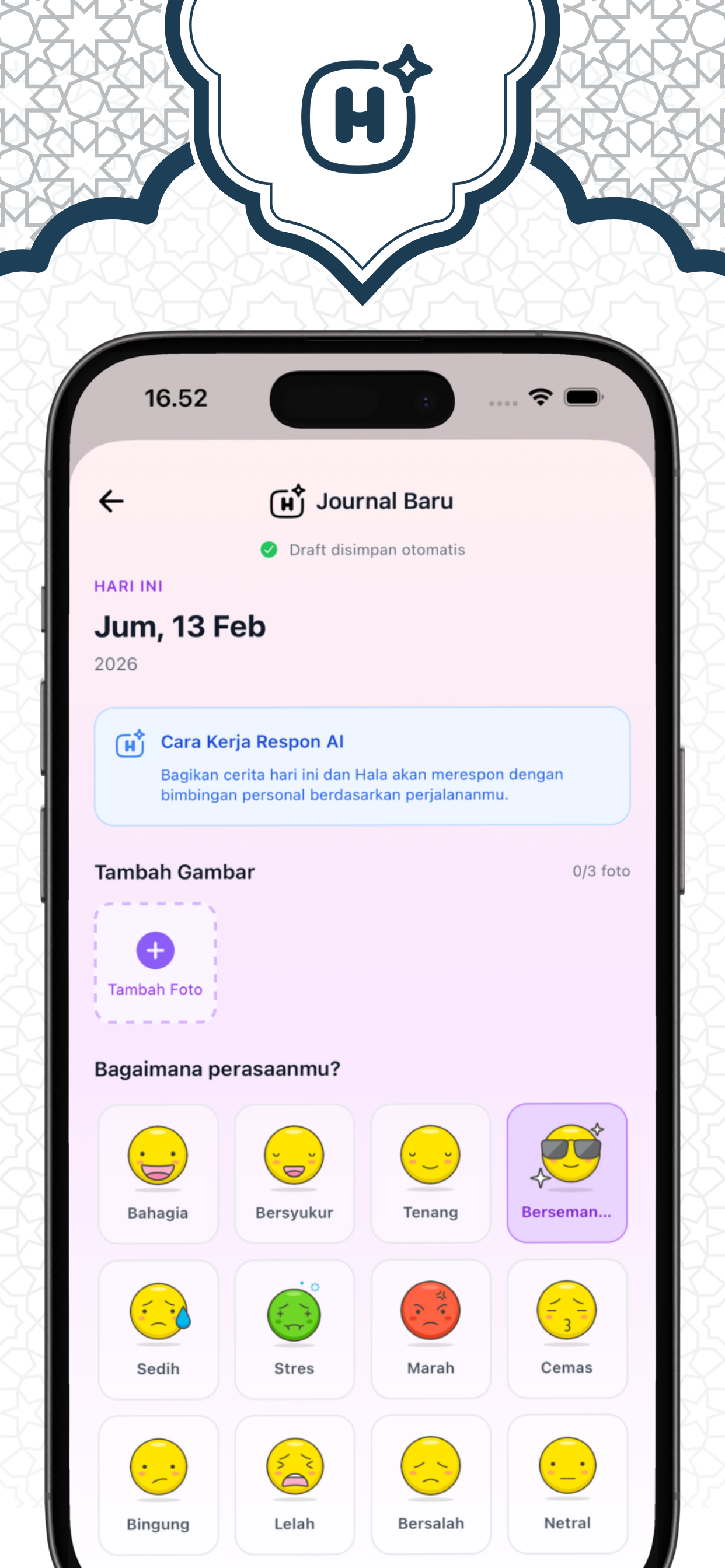 Halaqo: Athan & AI Journaling